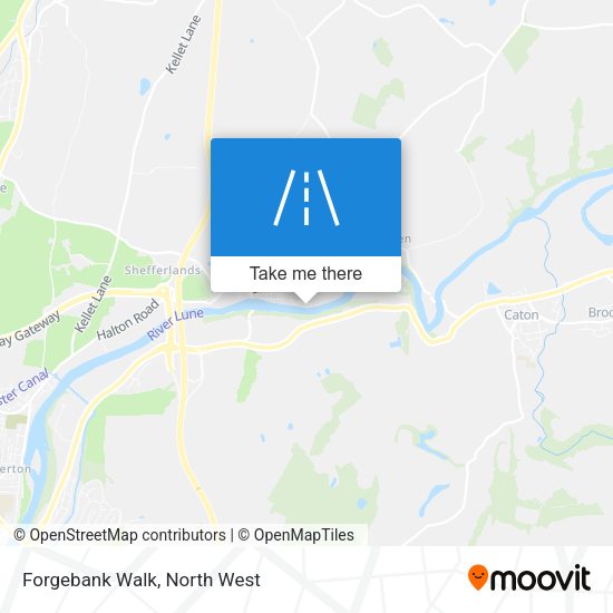 Forgebank Walk map