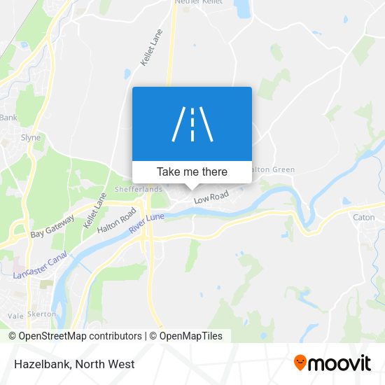 Hazelbank map