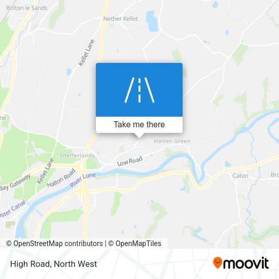 High Road map