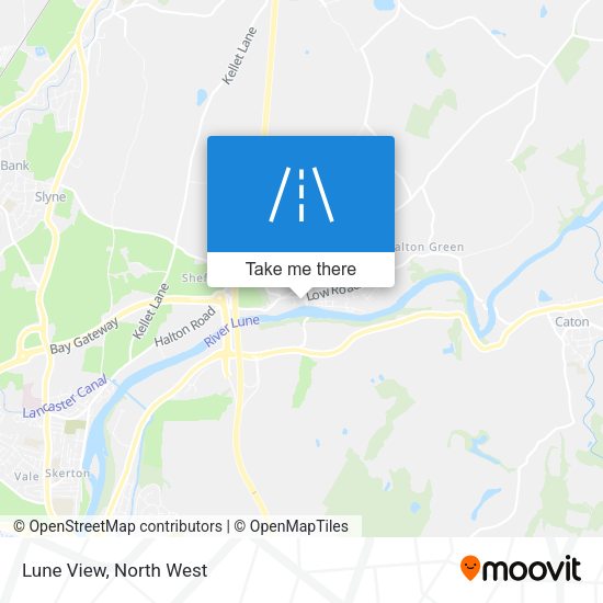 Lune View map
