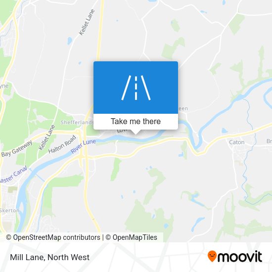 Mill Lane map