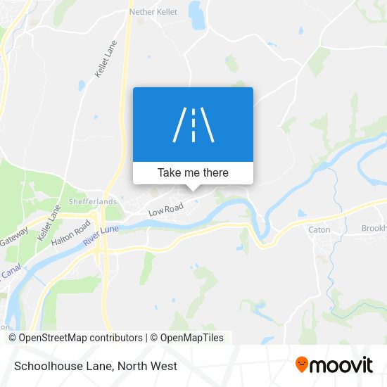 Schoolhouse Lane map