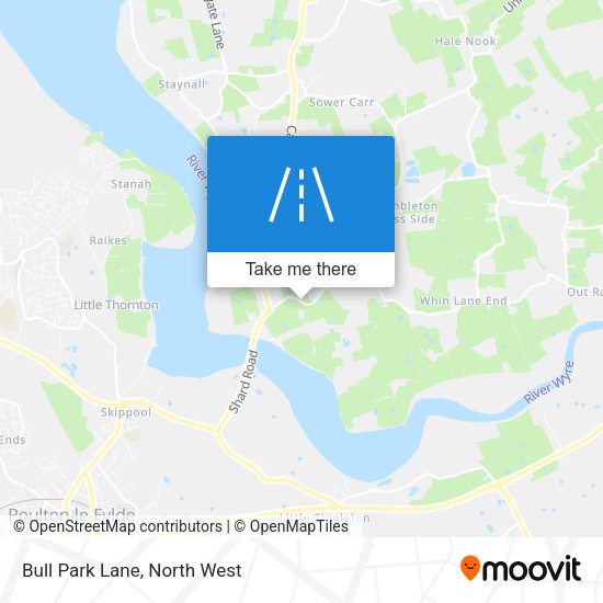 Bull Park Lane map
