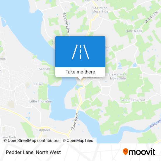 Pedder Lane map