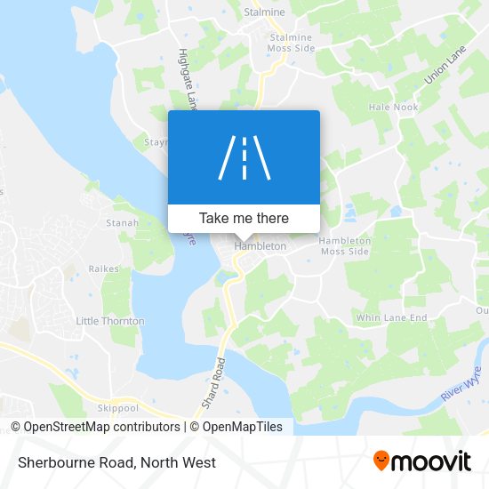Sherbourne Road map