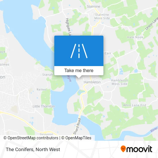 The Conifers map