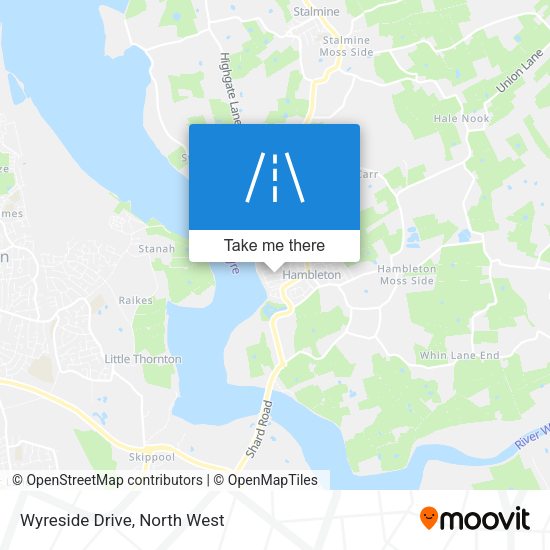 Wyreside Drive map