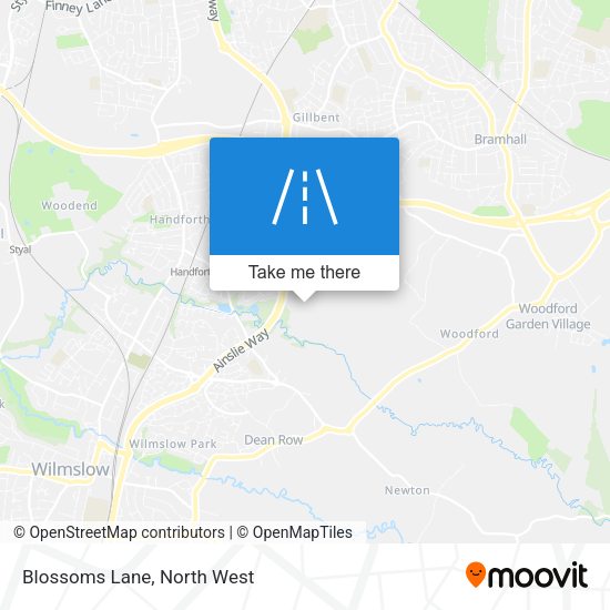 Blossoms Lane map