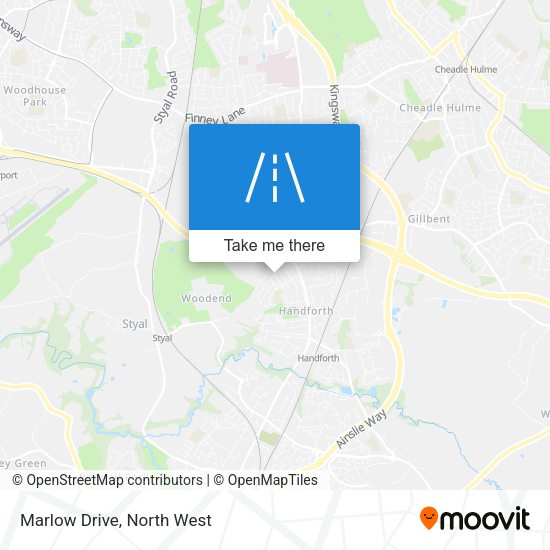Marlow Drive map