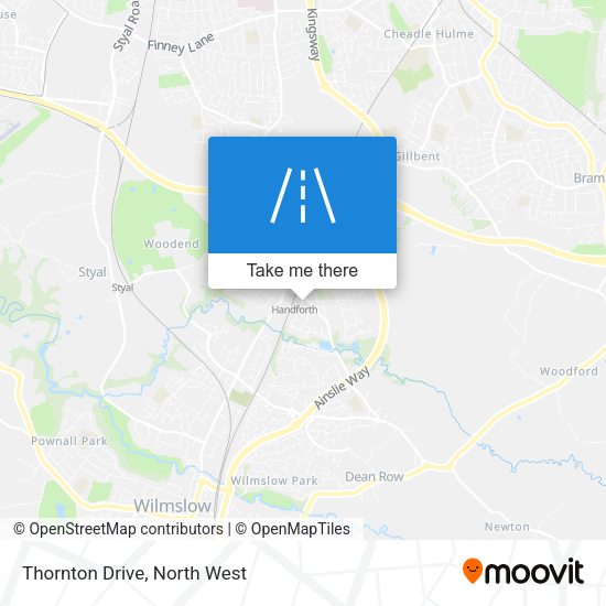 Thornton Drive map