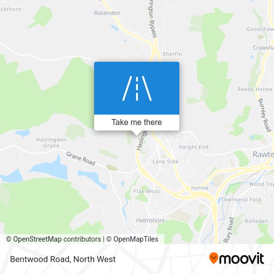 Bentwood Road map