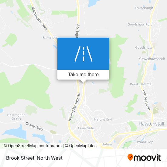 Brook Street map