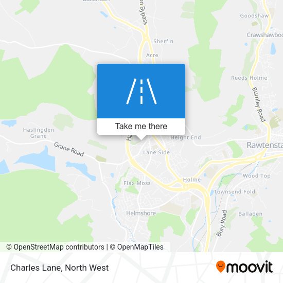 Charles Lane map