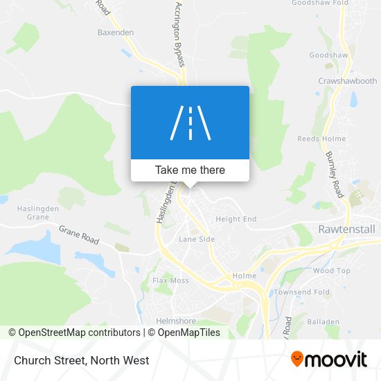 Church Street map