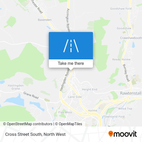 Cross Street South map