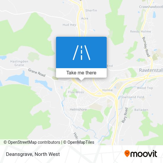 Deansgrave map