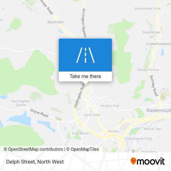 Delph Street map