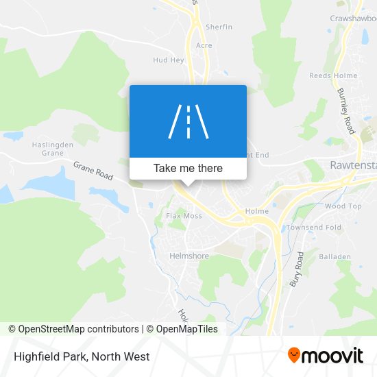 Highfield Park map