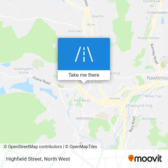 Highfield Street map