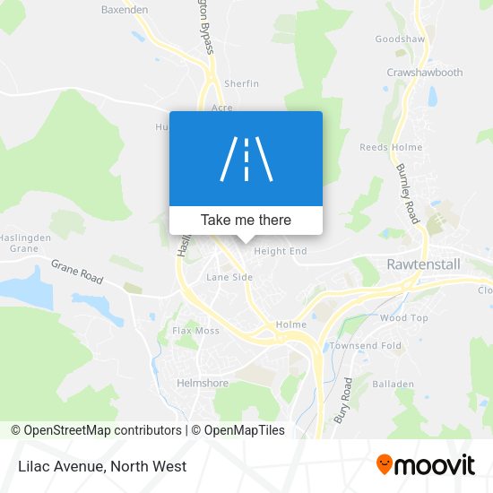 Lilac Avenue map