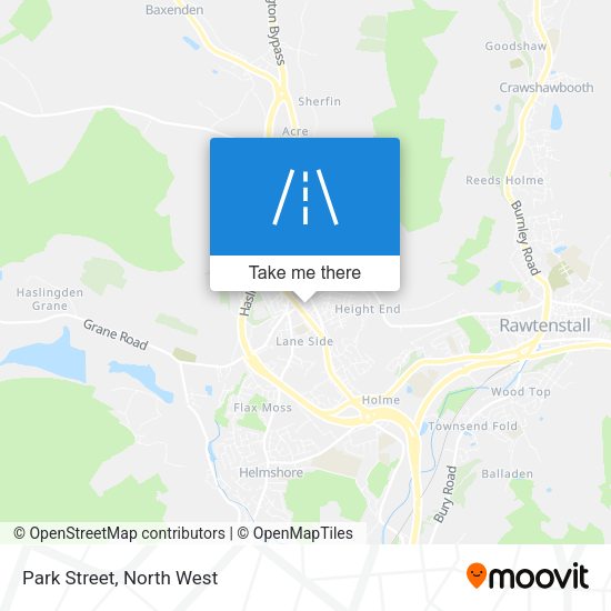Park Street map