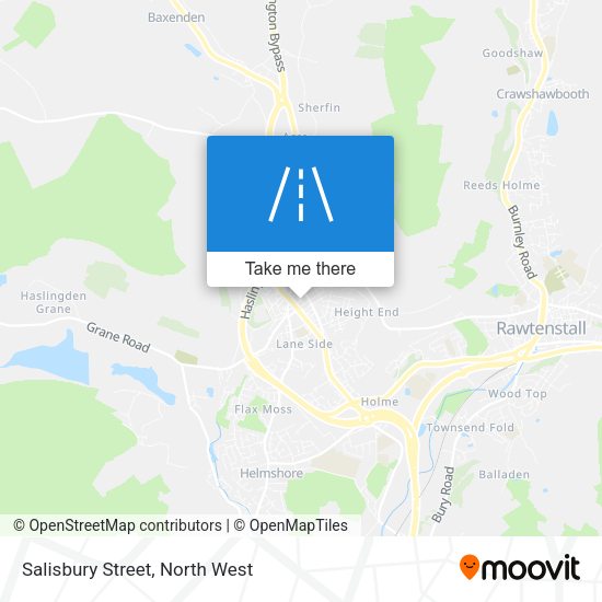 Salisbury Street map