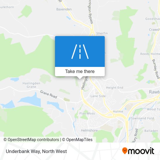 Underbank Way map