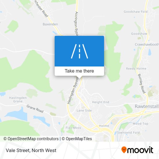 Vale Street map