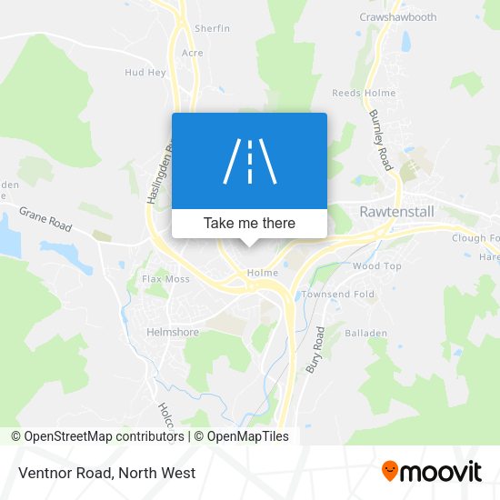 Ventnor Road map