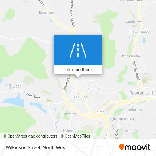 Wilkinson Street map