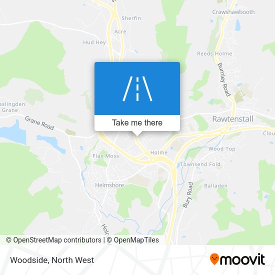 Woodside map