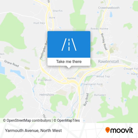 Yarmouth Avenue map