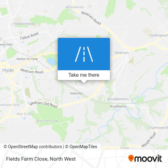 Fields Farm Close map