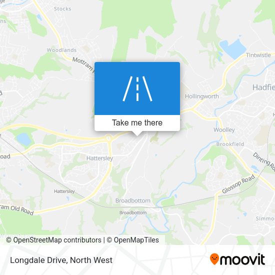 Longdale Drive map