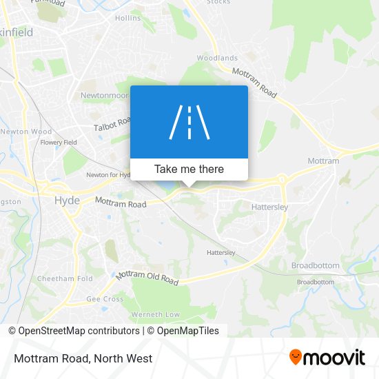 Mottram Road map