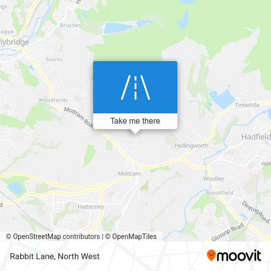 Rabbit Lane map