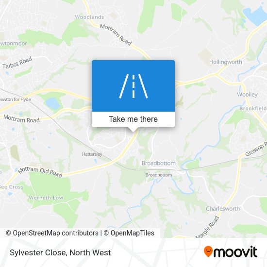 Sylvester Close map