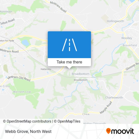 Webb Grove map