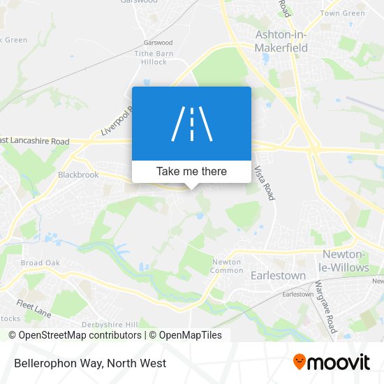 Bellerophon Way map