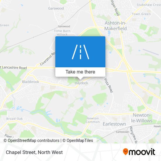 Chapel Street map