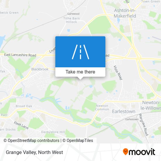 Grange Valley map