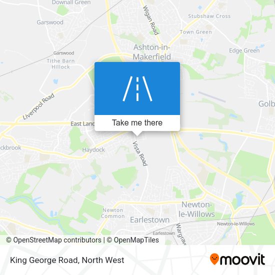 King George Road map