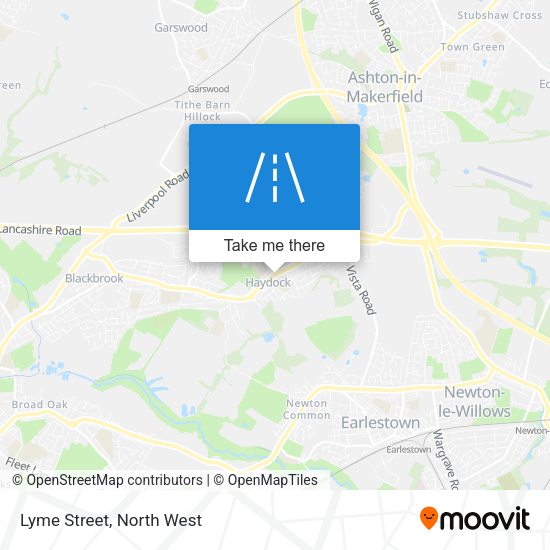Lyme Street map