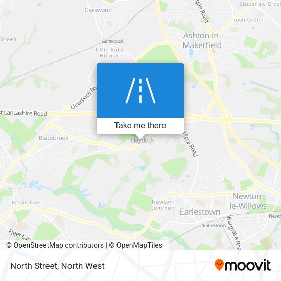 North Street map