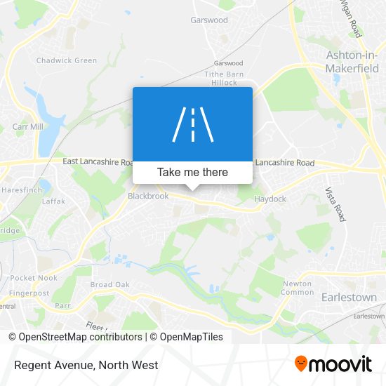Regent Avenue map