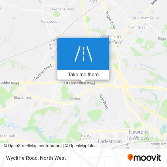 Wycliffe Road map