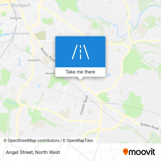 Angel Street map