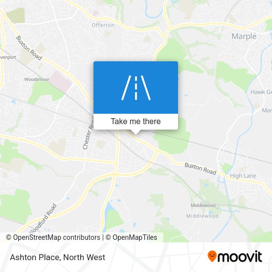 Ashton Place map