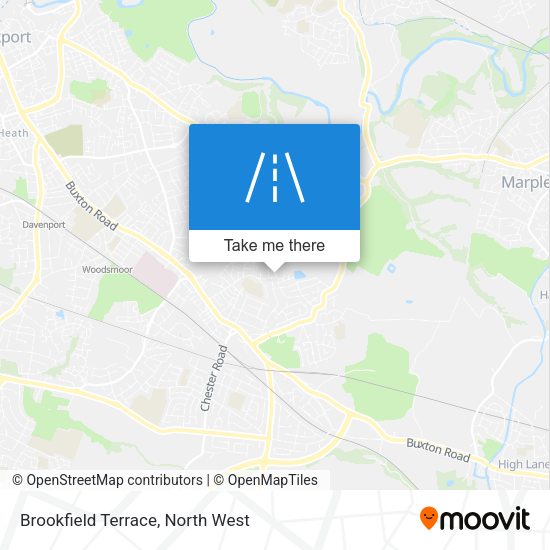 Brookfield Terrace map