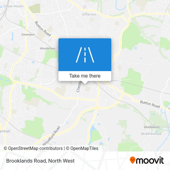 Brooklands Road map